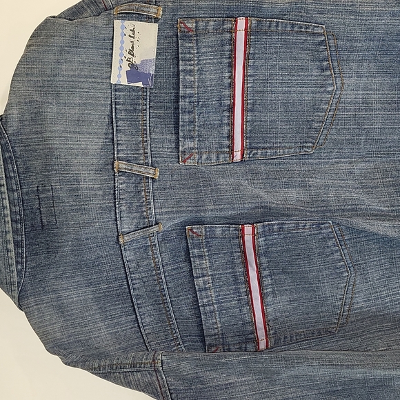 Men's Black Label Jean Jacket (3XL) - Picture 8 of 14